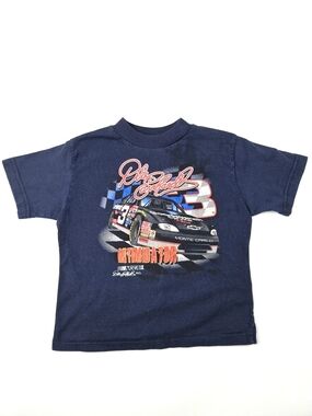 VTG Dale Earnhardt NASCAR Kids T-Shirt Size 5 Intimidator 3 Competitors View